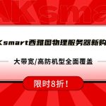 限时8折！RAKsmart西雅图物理服务器新购钜惠，大带宽/高防机型全面覆盖