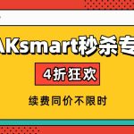 4折狂欢！RAKsmart秒杀专场，续费同价不限时