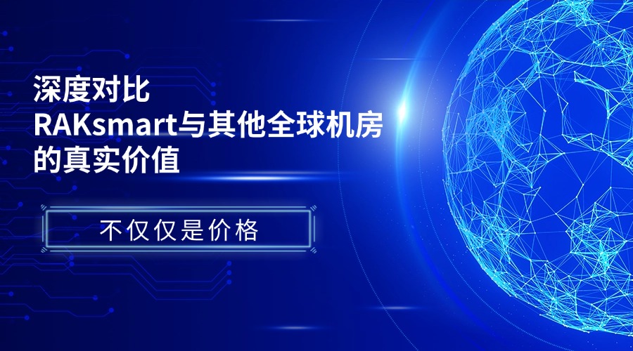 不仅仅是价格：深度对比RAKsmart与其他全球机房的真实价值