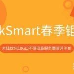 RakSmart春季钜惠：大陆优化10G口不限流量服务器首月半价，直击底价！