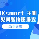 新手必看：RAKsmart 主机常见问题快速排查