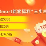注册就送$300！0元试用30天，首单再打6.5折——RakSmart新客福利“三步白拿”，手慢无！